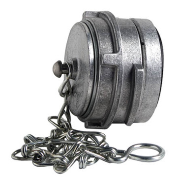 Guillemin cap - type GPG - stainless steel with lock and chain